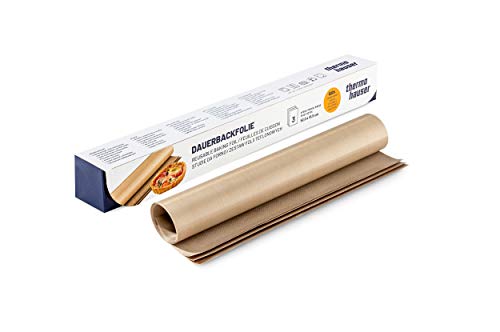 Thermohauser - Dauerbackfolien 3er Set GN 1/1-52 x 31 5 cm - Wiederverwendbare Backfolie - Einfache Reinigung 8300055713 von Thermohauser