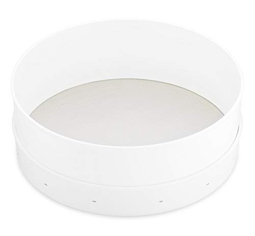 thermohauser Großes Kunststoffsieb aus Edelstahl und Kunststoff ABS, Durchm. 30,5 cm, Maschenweite 0,85 mm, spülmaschinengeeignet thermohauser Großes Kunststoffsieb aus Edelstahl und Kunststoff ABS, Durchm. 30,5 cm, Maschenweite 0,85 mm, spülmaschinengeeignet von Thermohauser