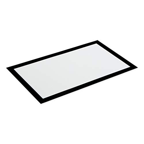 thermohauser Silikon-Backmatte Eco Line 52,0x31,5 cm (GN 1/1), bis circa +230 °C, wiederverwendbar, milchig-weiß von Thermohauser