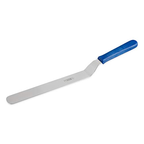 thermohauser Winkelpalette (Stahl), stumpf, blauer Kunststoffgriff, Nutzlänge Klinge 25 cm von Thermohauser