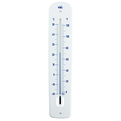 Großes Außenthermometer - 380mm Gartenthermometer Outdoor für den Einsatz in Garten Gewächshaus Terrasse Sonne Terrasse Schuppen Schrebergärten Wand Klassisches Thermometer Innen Außen von Thermometer World