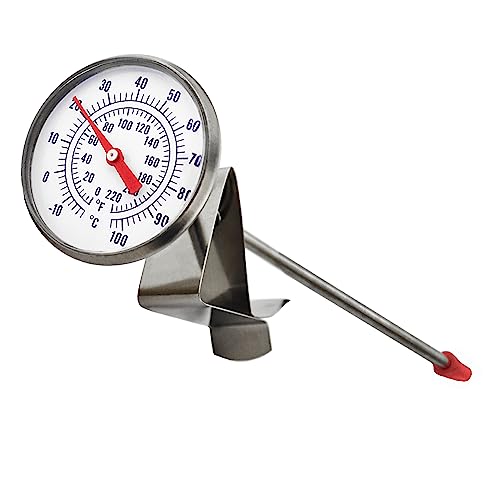 Milchthermometer – Ideale für Milch Käse Joghurt Kaffee 165 mm Sonde Länge von Thermometer World