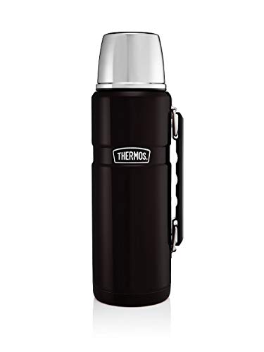 Edelstahl- ThermoskanneKönig - Matt Black (1200 ml) von Thermos