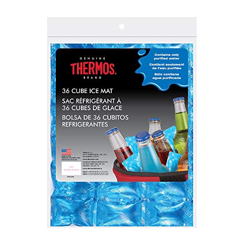 Eismatte +++ Transparent mit blauer Flüssigkeit +++ 38x29 cm Größe/Volumen +++ das ORIGINAL von THERMOS von Thermos