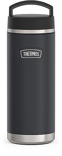 ICON SERIES BY THERMOS Stainless Steel Water Bottle with Screw Top Lid, 32 Ounce, Granite von Thermos