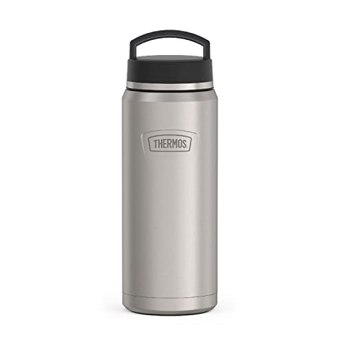 ICON SERIES BY THERMOS Stainless Steel Water Bottle with Screw Top Lid, 40 Ounce, Matte Stainless Steel von Thermos