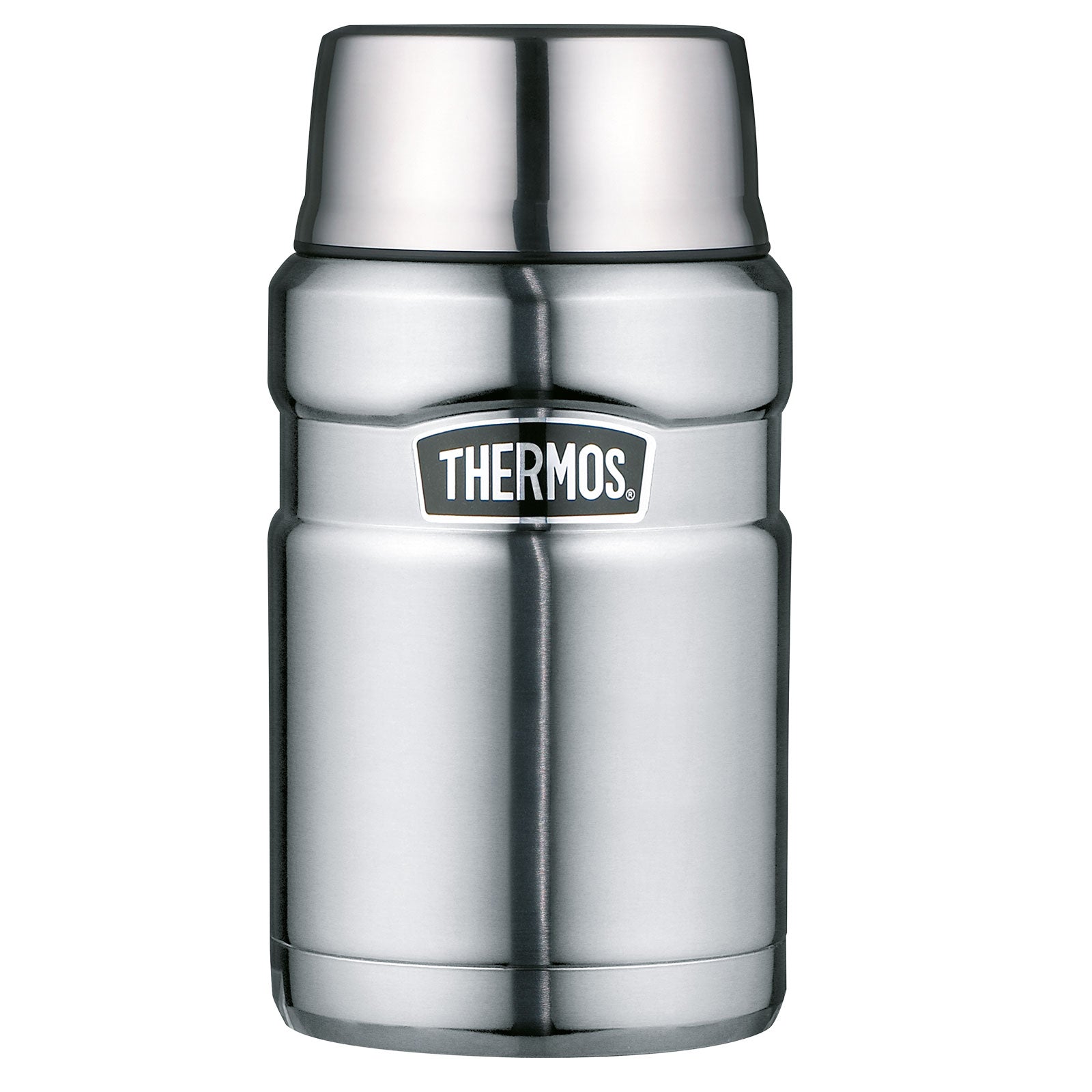 THERMOS Food Container King 0,7 L Thermo Behälter Isolierbehälter Essenbehälter-Stainless steel mat von Thermos