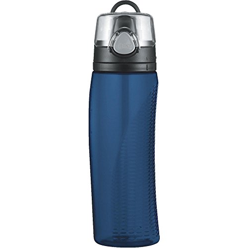 THERMOS Nissan Intak Trinkflasche mit Meter, Dunkelblau von Thermos