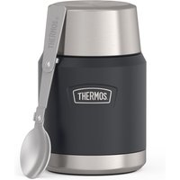 THERMOS Thermobehälter "ICON FOOD JAR, Thermobehälter für Essen, spülmaschinenfest", (1 tlg.), 0,47l, 10h heiß & 24h kalt, dicht & auslaufsicher, mit Löffel von Thermos