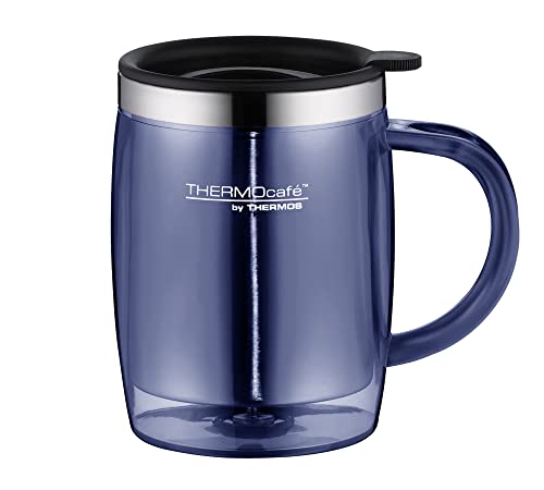 TC DESKTOP CUP 0,35l, midnight blue, Isoliertasse aus Edelstahl / Kunststoff, hält länger heiß oder kalt mit Decke, schwappsicher, byTHERMOS, Bürotasse, passt unter Kaffeeautomat TC DESKTOP CUP 0,35l, midnight blue, Isoliertasse aus Edelstahl / Kunststoff, hält länger heiß oder kalt mit Decke, schwappsicher, byTHERMOS, Bürotasse, passt unter Kaffeeautomat von THERMOcafé by THERMOS