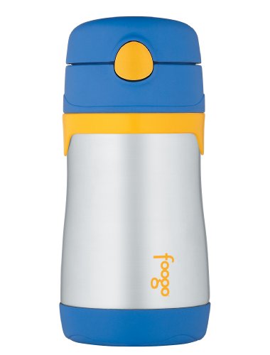Thermos Foogo Leakproof Straw Bottle Blau 320ml 011282 von Thermos