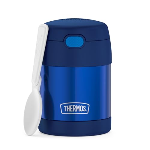 Thermos Funtainer F3100NY6 Lebensmittelbehälter, 284 ml, Marineblau, 18/8 Edelstahl von Thermos