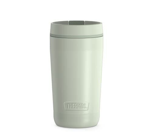 Thermos GUARDIAN MUG 0,35 l, matcha green, Isolier-Trinkbecher aus Edelstahl mit Pulverbeschichtung, Edelstahlbecher, Coffee to go Becher, einfaches Handling, absolut dicht, spülmaschinenfest von Thermos