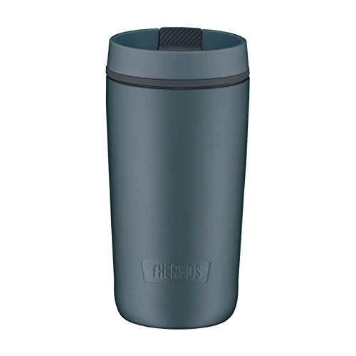 Thermos GUARDIAN MUG 0,35 l, lake blue, Isolier-Trinkbecher aus Edelstahl mit Pulverbeschichtung, Edelstahlbecher, Coffee to go Becher, einfaches Handling, absolut dicht, spülmaschinenfest von Thermos