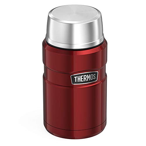 Thermos Isolierbehälter, 710 ml, Edelstahl Cranberry Red von Thermos