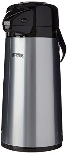 Thermos Pumpkanne mit Glaseinsatz, 1,9 l, grau-metallic von Thermos