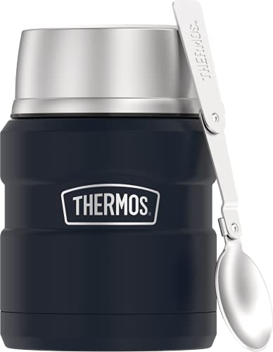 Thermos SK3000MDB4 Stainless King Food Jar, 16 Ounce, Matte Blue von Thermos