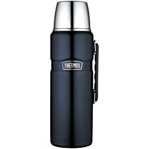 Thermos Stainless King Vakuumisolierte Getränkeflasche, 1,9 l, Mitternachtsblau von Thermos