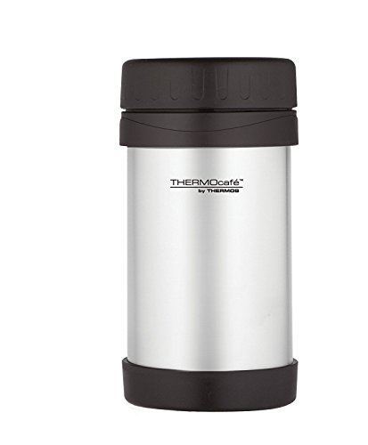 Thermos Thermocafe Speisenbehälter Essenbehälter, Silber/Schwarz, 0.5 Liter von Thermos