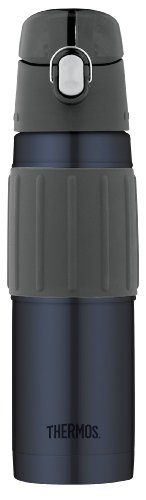 Thermos Vakuum-isolierte Trinkflasche, Edelstahl, 510 ml, Mitternachtsblau von Thermos