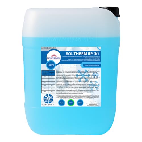 HDmirrorR Solarflüssigkeit 20 l blau Konzentrat bis -58° C Frostschutz, Solarfluid, Solarliquid, Wärmeträgermedium HDmirrorR Solarflüssigkeit 20 l blau Konzentrat bis -58° C Frostschutz, Solarfluid, Solarliquid, Wärmeträgermedium von Thermo Tec