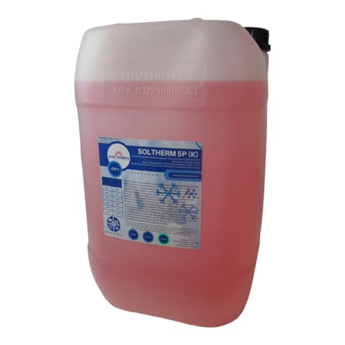 Solarflüssigkeit 25 l rot Konzentrat bis -58° C Frostschutz, Solarfluid, Solarliquid, Wärmeträgermedium von Society of One Heaven
