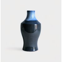 Blaue Vintage-Vase Aus Keramik von ThevintageOldies