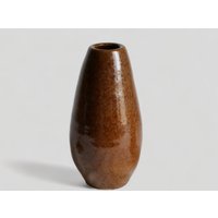 Braune Vintage-Vase Aus Keramik Von Veb Coswig von BohoNmore