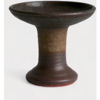 Keramik Vintage Kerzenhalter Braun Kerzenständer von ThevintageOldies