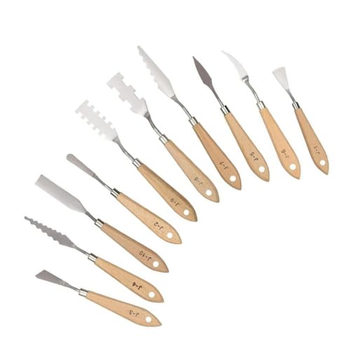 10 PCs Palette Schaber Malerei Spatel Set Werkzeugversorgung Für Künstlerliebhaber Stude Spatel Set Tool Ölzubehör 10 PCs Palette Schaber Malerei Spatel Set Werkzeugversorgung Für Künstlerliebhaber Stude Spatel Set Tool Ölzubehör von Thewasc