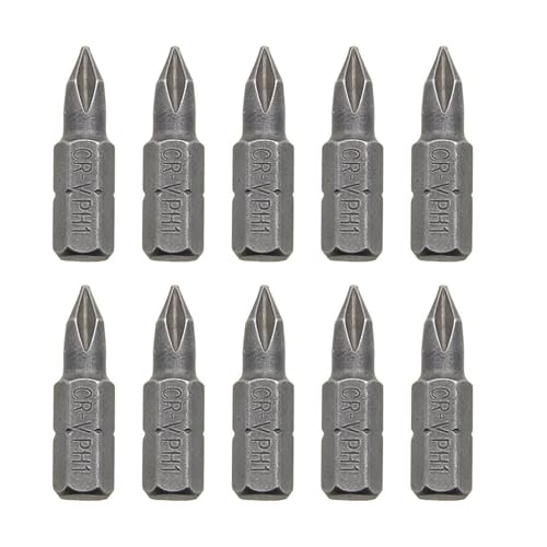 10pcs Auswirkungen Antislip Schraubendreher Bit 1/4inch Hexagon Shank Magnet Tipps Cross Schraubendreher Bit Set Auswirkungen Auf Möbelinstallationswerkzeug von Thewasc