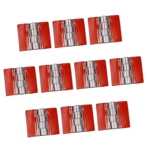 10pcs Clear Adhäsive Scharniere Acryl Kleine Tür Für Multifunktionsanwendungen In Häusern Und Büroeinstellungen Unsichtbare Acrylscharniere von Thewasc