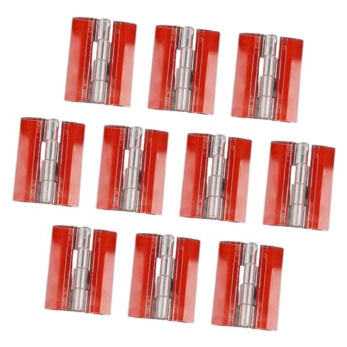 10pcs Clear Adhäsive Scharniere Acryl Kleine Tür Für Multifunktionsanwendungen In Häusern Und Büroeinstellungen Unsichtbare Acrylscharniere von Thewasc