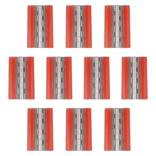 10pcs Clear Adhäsive Scharniere Acryl Kleine Tür Für Multifunktionsanwendungen In Häusern Und Büroeinstellungen Unsichtbare Acrylscharniere von Thewasc