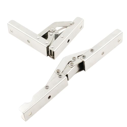 2 x 90 Grad Klappscharnier Tür-/Regalscharnier Ersatz Regalhalterung verdeckte platzsparende Schranktürscharniere 2 x 90 Grad Klappscharnier Tür-/Regalscharnier Ersatz Regalhalterung verdeckte platzsparende Schranktürscharniere von Thewasc