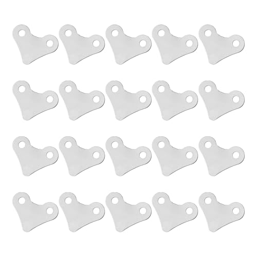 20 Stück Edelstahl Nussöffner Werkzeug Haselnussschäler mit rutschfestem Griff Macadamia Cracking Tool Küche Gadget von Thewasc
