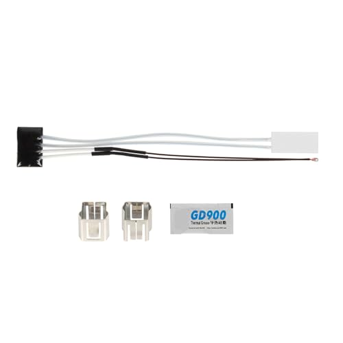 48W/60W Keramikheizung mit Halteklemme Druckerzubehör Heizthermistor für P1P P1S/X1C Hotend Zubehör Keramik Heizung Hotend Assembly von Thewasc