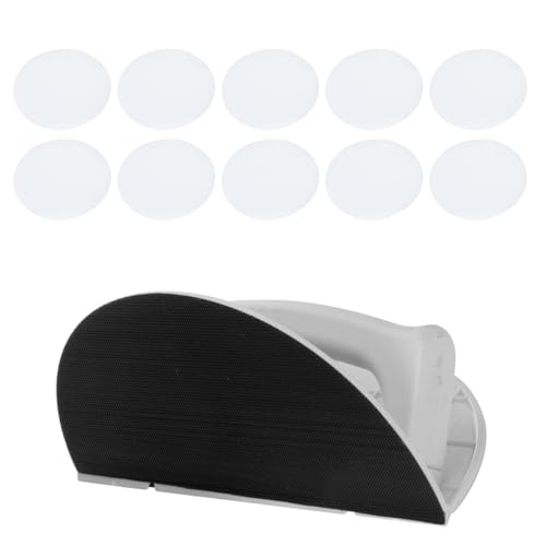 90° Eckschleifrahmen mit 10 selbsthaftenden Schleifpapieren Recycelbares ABS Halbrundwerkzeug für Wandkanten Wandkantenschleifen Schleifpapier Rack 90° Eckschleifrahmen mit 10 selbsthaftenden Schleifpapieren Recycelbares ABS Halbrundwerkzeug für Wandkanten Wandkantenschleifen Schleifpapier Rack von Thewasc