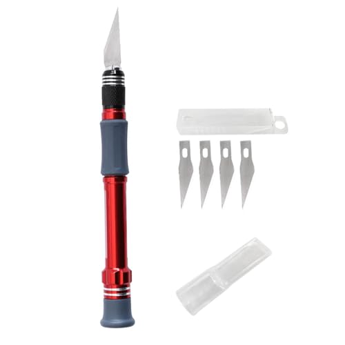 Bastelschneider Mit 5 Pcs Kohlenstoffschneider Für Handwerksmodell Skalpels Cutter Hobby Cutter Anspruchsvoller Cutter Bastelschneider Mit 5 Pcs Kohlenstoffschneider Für Handwerksmodell Skalpels Cutter Hobby Cutter Anspruchsvoller Cutter von Thewasc