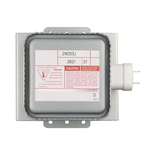 Effizientes Mikrowellenherd-Magnetron 860 W Mikrowellenofenröhre 2M253J Elektronisches Heizrohr Metalltextur Mikrowellenteil von Thewasc