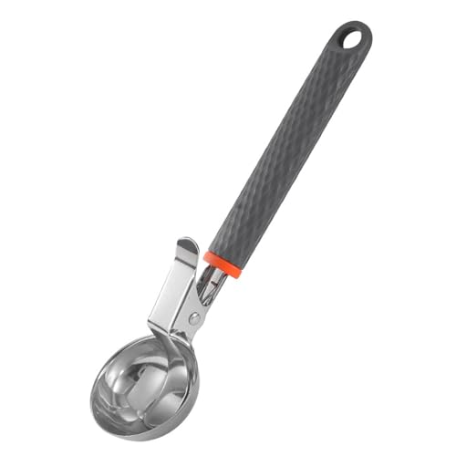 Eisportionierer und Wassermelonen-Kugelgerät mit ergonomischem Griff und Press-Typ für den gewerblichen Gebrauch zu Hause, Eisportionierer aus Stahl Eisportionierer und Wassermelonen-Kugelgerät mit ergonomischem Griff und Press-Typ für den gewerblichen Gebrauch zu Hause, Eisportionierer aus Stahl von Thewasc
