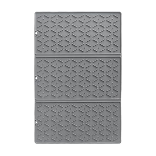 Faltbare Silikon-Spülbeckenmatte, funktionale Silikon-Tischschutzmatte zum Abtropfen von Geschirr, Obst, Gemüse in der Küche von Thewasc