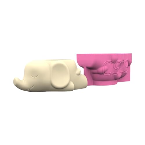 Handgefertigte Blumentöpfe aus Silikon, Tierform, geeignet für Zement oder Gips zur Gestaltung von Behältern von Thewasc