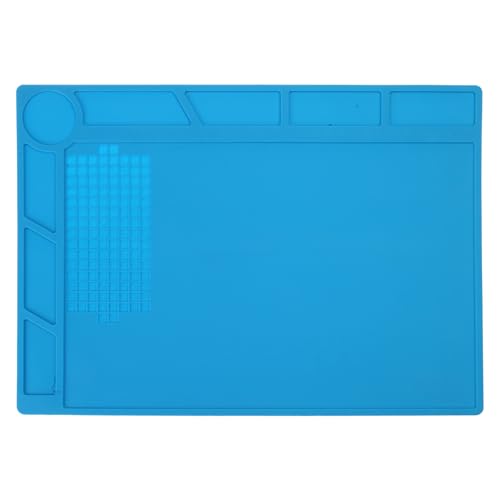Hochtemperaturbeständige Lötmatte, großes Silikon-Pad für Elektronik-Reparatur, Arbeitsplatz, Arbeitsorganisation, Uhren-Reparatur-Pad Hochtemperaturbeständige Lötmatte, großes Silikon-Pad für Elektronik-Reparatur, Arbeitsplatz, Arbeitsorganisation, Uhren-Reparatur-Pad von Thewasc
