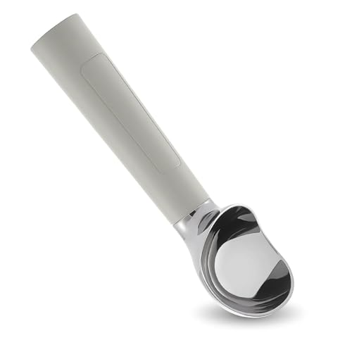 Intelligenter Eislöffel mit wiederaufladbarem Akku, ergonomisches Design für Joghurt-Cremes, einfaches Aufladen, elektrischer Sahnelöffel mit USB-Aufladung von Thewasc
