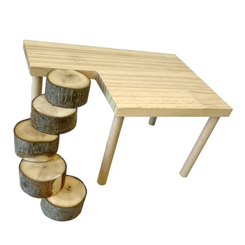 Kleines Haustier Holzklettern Spielzeug Für Hamster Zuckerglänzende Unterhaltungsplattform Käfig Jumping Leiter Spielzeug Für Bewegung Chinchillas Aktivitätsleiter von Thewasc