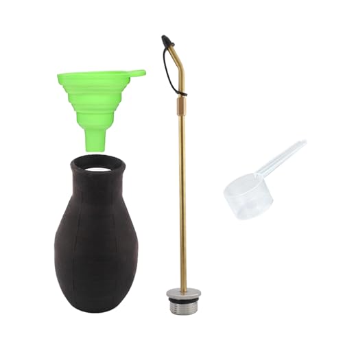 Messingdüse Pulversprüher Staubwedel mit Silikonsammler für Erde feines Pulver Gartenwerkzeug Langes Metallrohr Garten Staubwedel Messingdüse Pulversprüher Staubwedel mit Silikonsammler für Erde feines Pulver Gartenwerkzeug Langes Metallrohr Garten Staubwedel von Thewasc