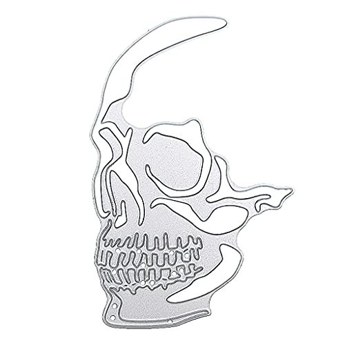 Metall-Stanzschablone, Motiv: Halloween-Skelett, Scrapbooking, Album, Papierkarte, Vorlage, Prägung, Basteln, Dekoration, Scrapbooking, Stanzformen Metall-Stanzschablone, Motiv: Halloween-Skelett, Scrapbooking, Album, Papierkarte, Vorlage, Prägung, Basteln, Dekoration, Scrapbooking, Stanzformen von Thewasc