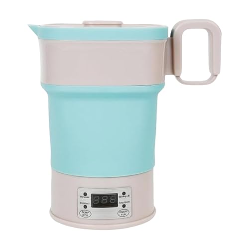 Multifunktionaler elektrischer Wasserkocher aus Silikon, tragbarer faltbarer Wasserkocher für einfache Reinigung und sichere Verwendung in verschiedenen Einstellungen, faltbare Flasche Multifunktionaler elektrischer Wasserkocher aus Silikon, tragbarer faltbarer Wasserkocher für einfache Reinigung und sichere Verwendung in verschiedenen Einstellungen, faltbare Flasche von Thewasc