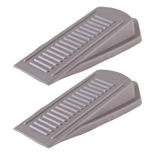 PVC-Türstopper, Blockkeile, Türstopper, Stoßdämpfung, Türhalter für Zuhause, Büro, Schule, Kollisionshalter, 2 Stück von Thewasc